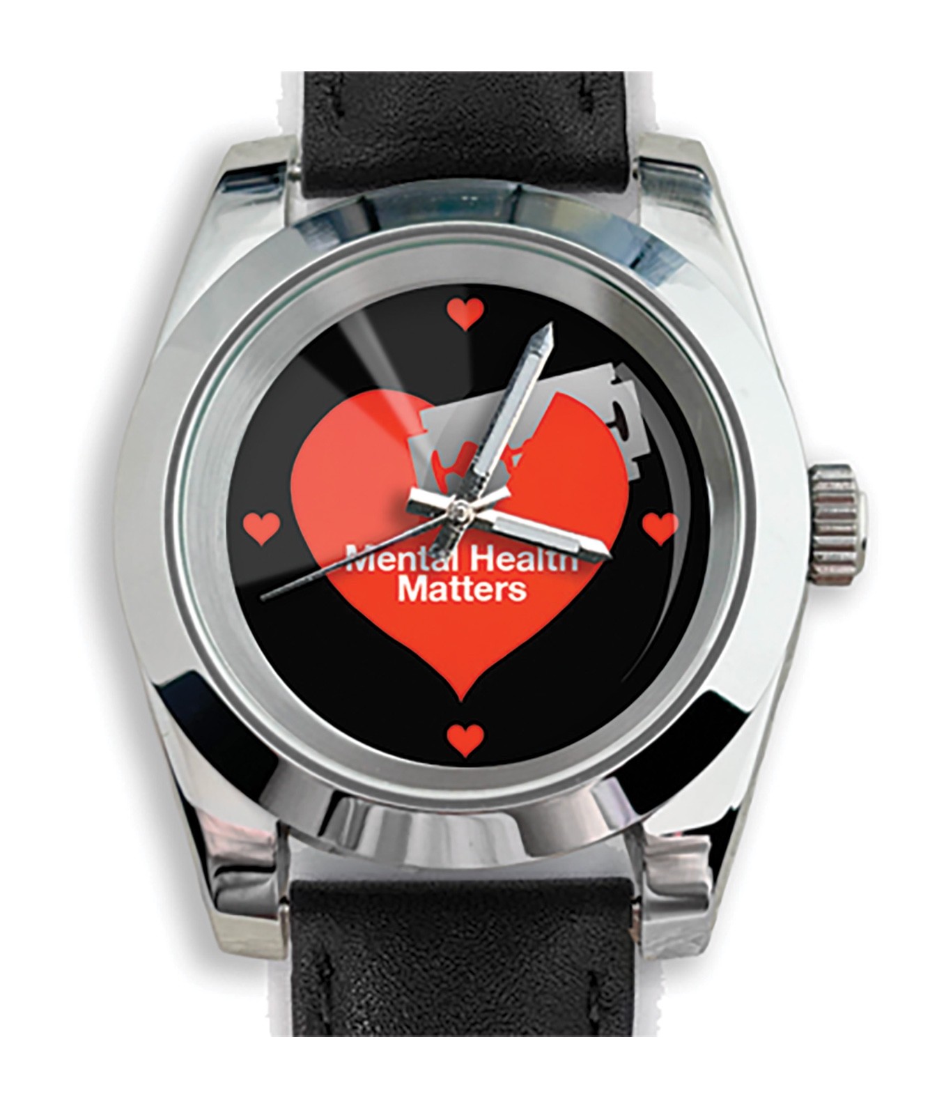 Custom Watch Mental Health Awareness Wearable art with a message