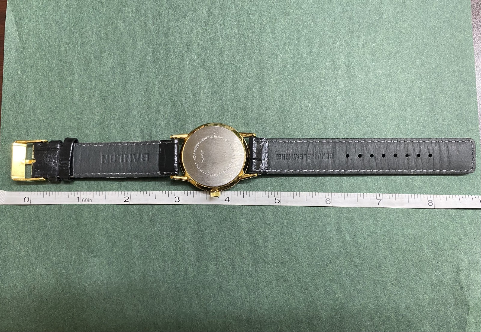 HMT Sona Watch India Handwinding Gold Plated Mens Vintage 17 Jewels
