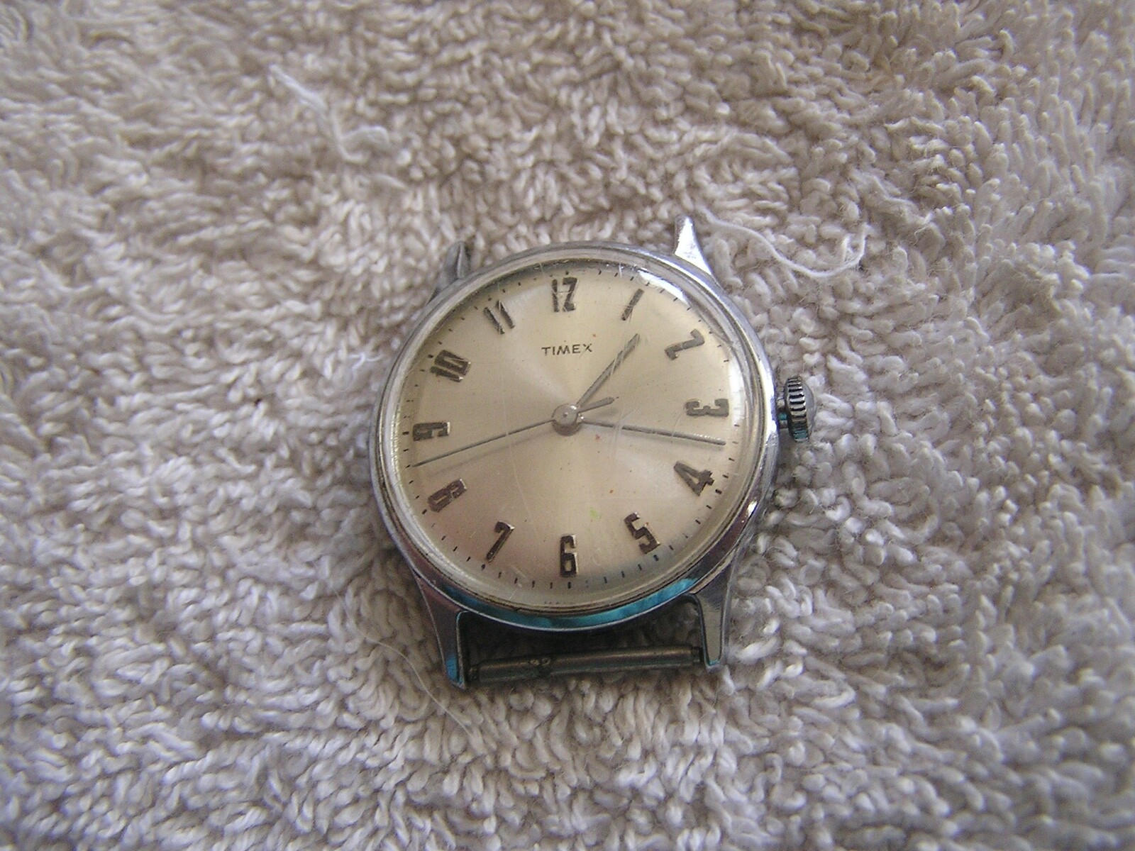 Vintage Timex Watch Numeric Dial