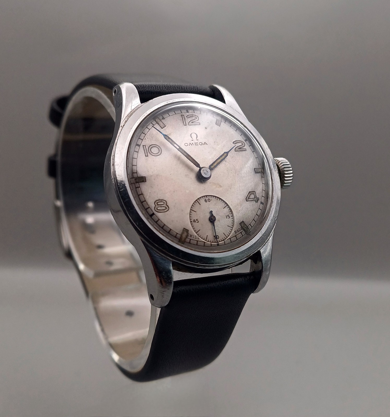 1939 WWII Omega 2165 | Issued To British Civil Service India | Vintage | 31mm |
