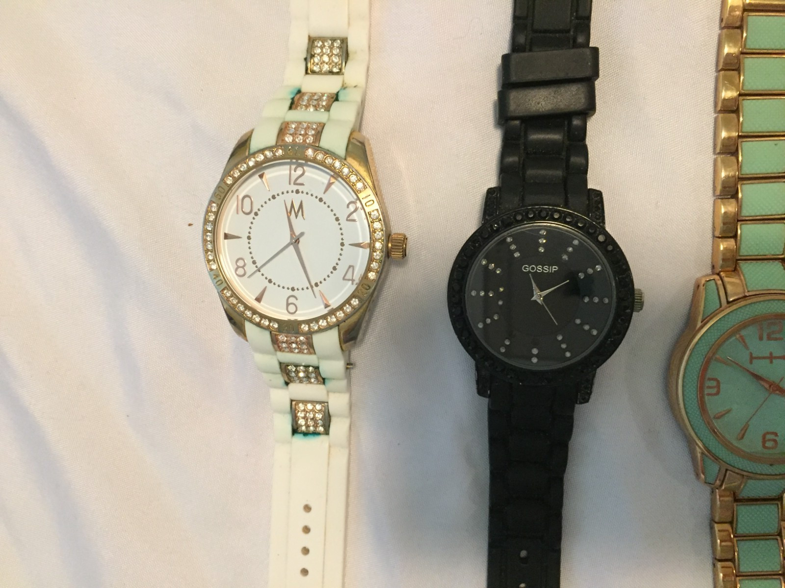 Women’s Watches Various Brands Untested Lot Of 18 Joan Rivers, Adrienne, Gossip