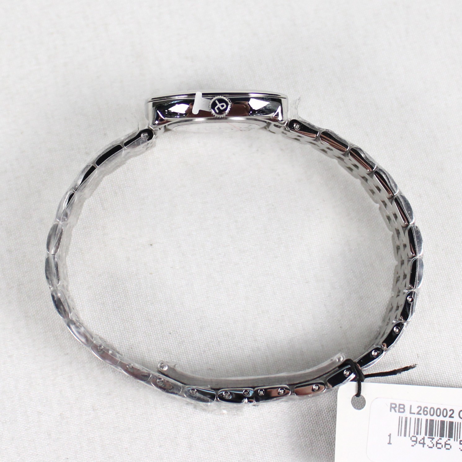 Rag & Bone Silver Audrey Bracelet Watch With 23mm Black Dial (RB L260002 G4) NWT