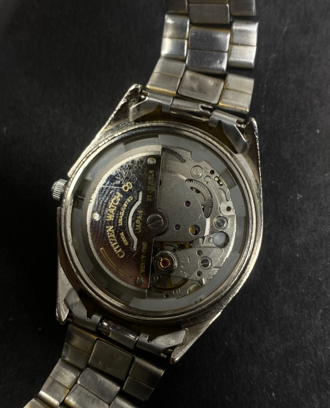 Vintage Citizen Automatic 8200A Japan Movement Day-Date Men’s Wrist Watch