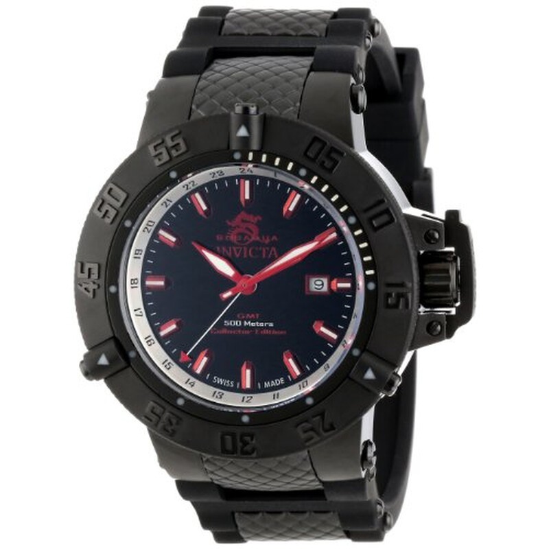 Invicta Men’s 13919 Subaqua Noma III Collector Edition Black Dial Black IP Steel