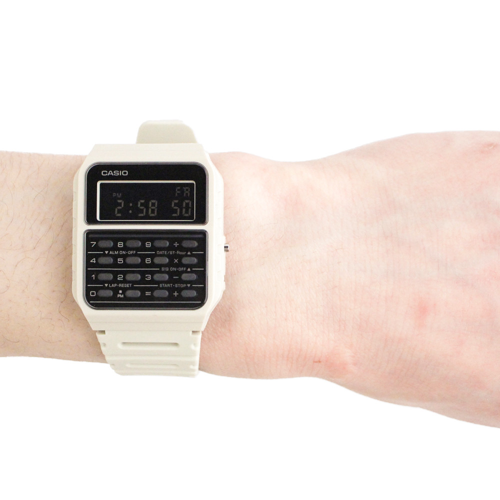 CASIO CA-53WF-8B CA-53 Series CA-53 CA Quartz Digital Black Ivory