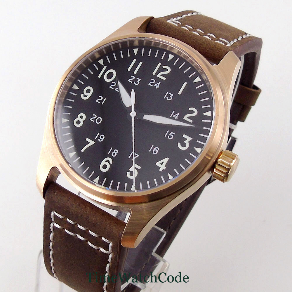 39mm Diver Automatic Men’s Watch Solid Bronze CUSN8 NH35A PT5000 Sapphire Glass