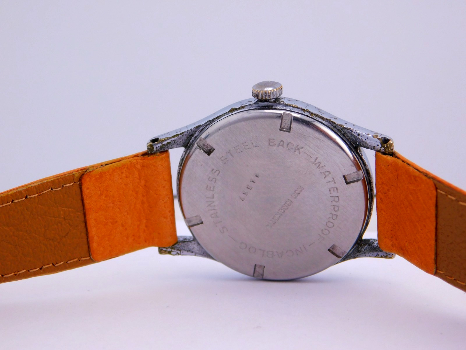 VINTAGE TITUS MILITARY STYLE 17J SWISS MENS WRISTWATCH SERVICED C.1940s