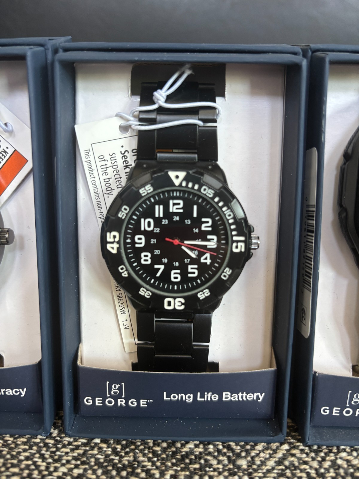 Assorted Watches – George & Time And Tru 7 Assorted Watches Brand New In Box