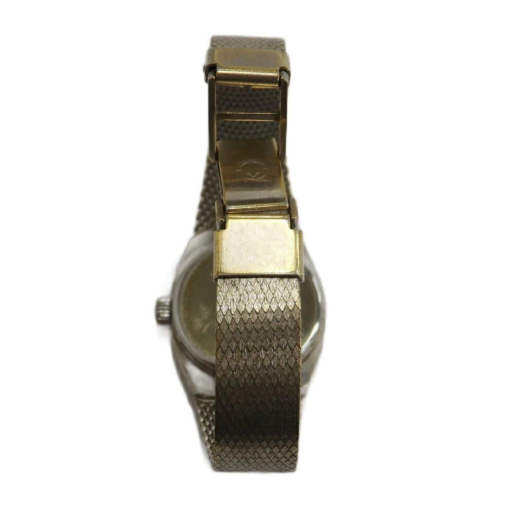 Used RADO 332 31482 elegance wristwatch hand wound mesh belt logo silver color G