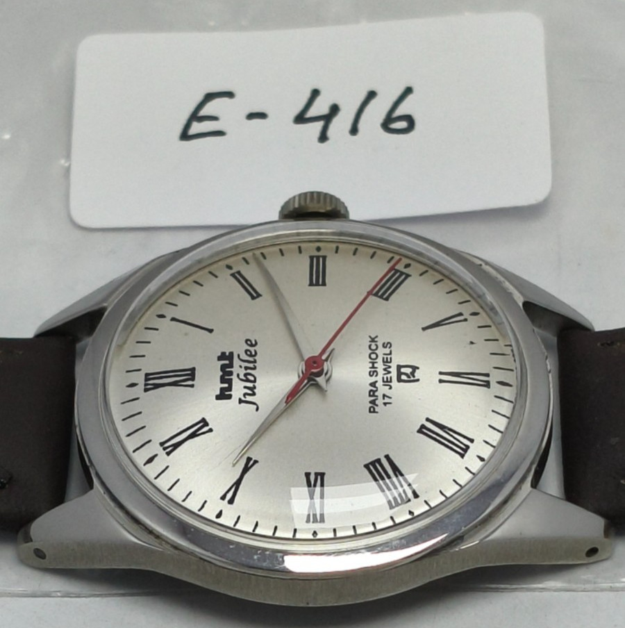 HMT Jubilee 17Jewels Hand Winding Wrist Watch For Men’s In Working Condition