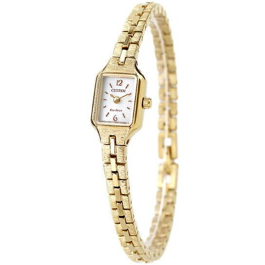 CITIZEN L Kii: EG2042-50A Eco-Drive Solar Analog Watch Gold 13.7mm Women’s