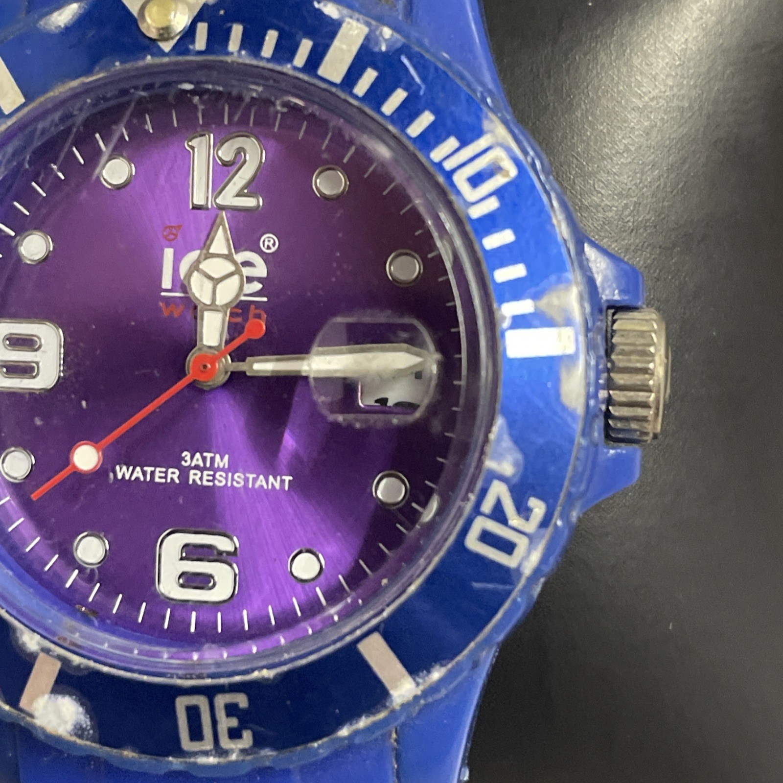 Ice Watch Forever Blue Purple Face Silicone Strap Y2K