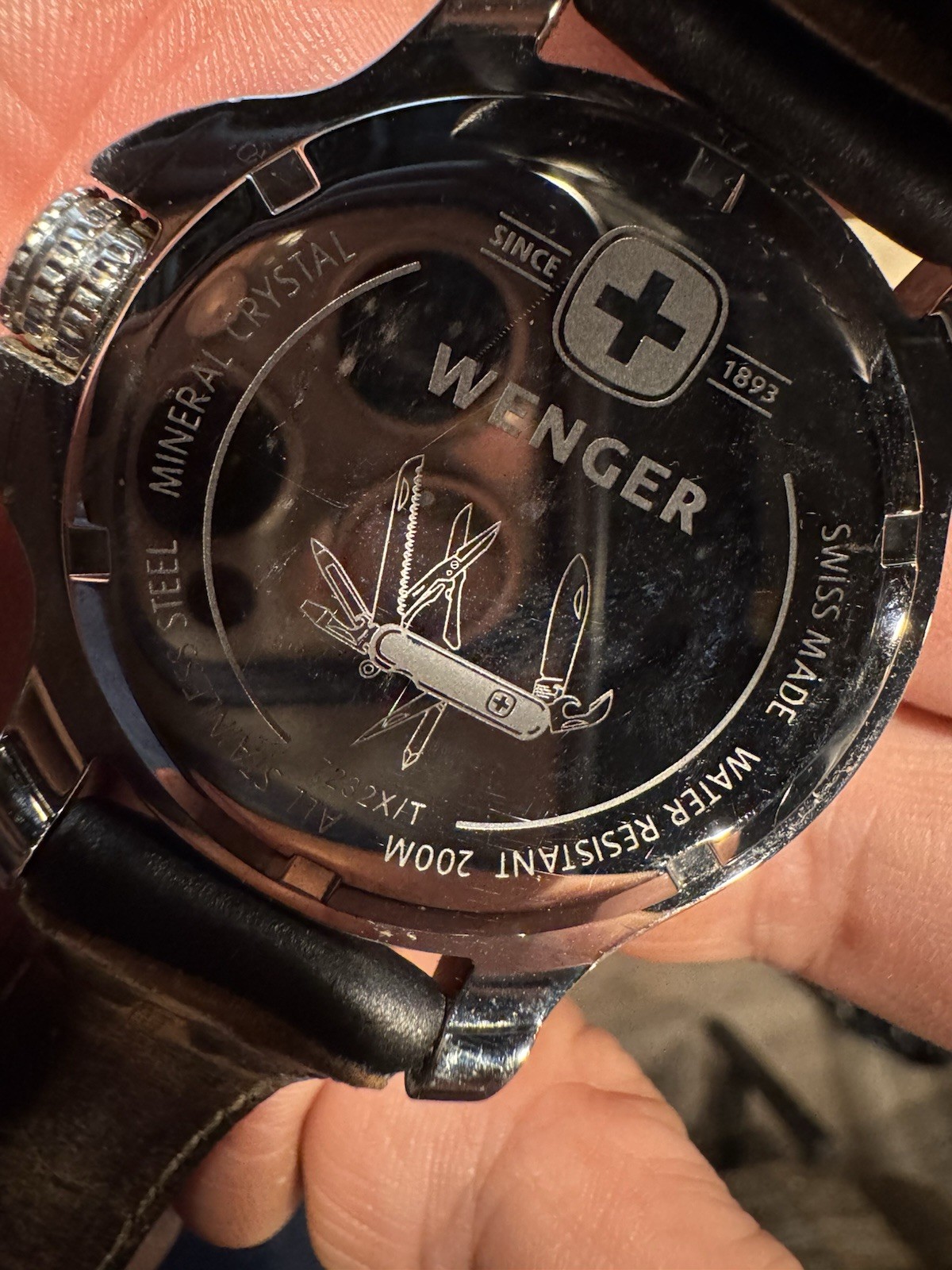 Wenger Battalion III Diver 7232X/T – All Stainless Steel – 20ATM – Swiss Quartz
