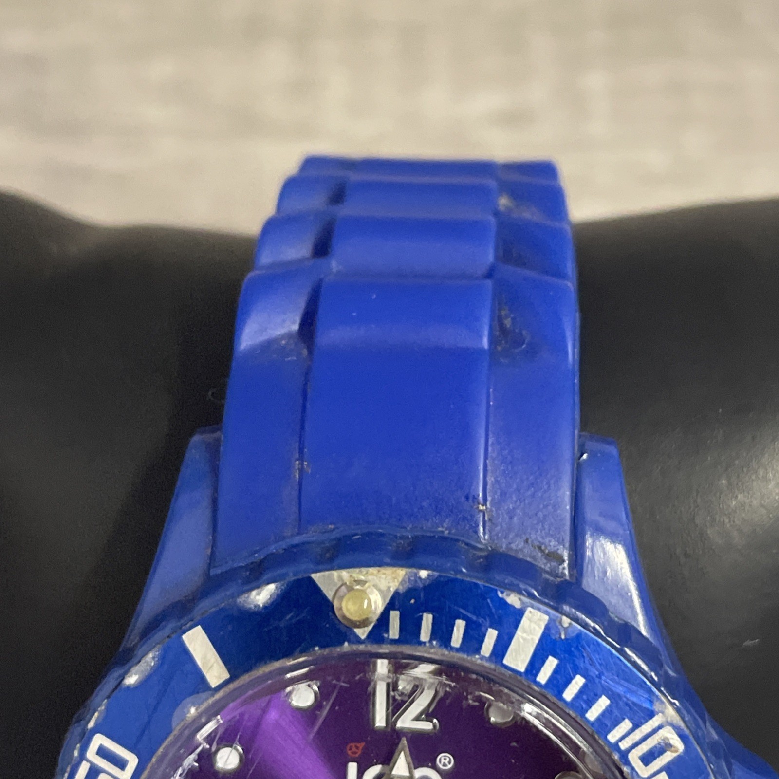 Ice Watch Forever Blue Purple Face Silicone Strap Y2K