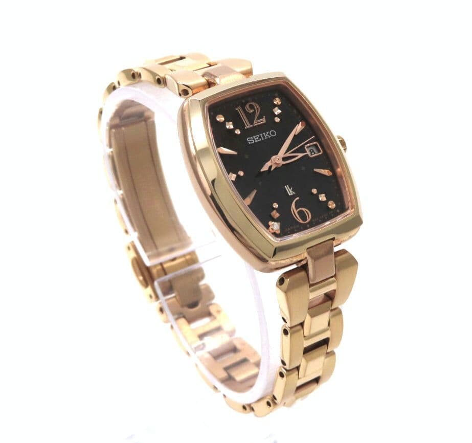 SSVW128 SEIKO watch LUKIA 1P diamond extremely beautiful