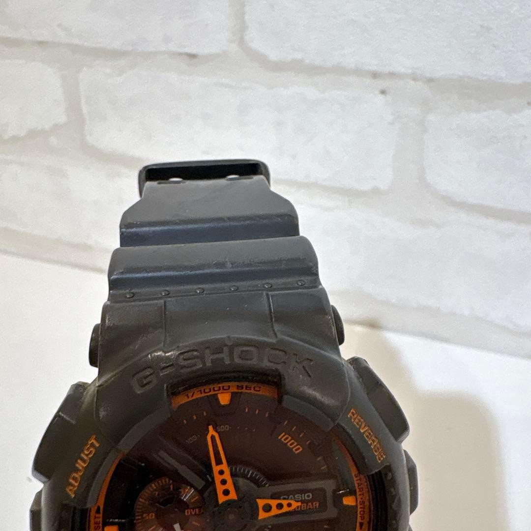 CASIO G-SHOCK GA-110TS Gray x Orange