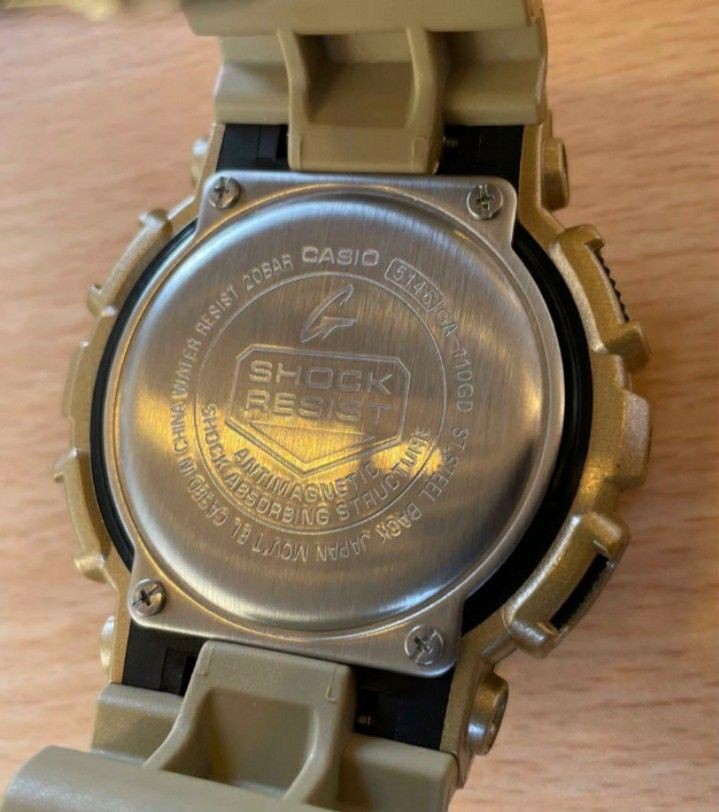 Limited Edition CASIO G SHOCK Crazy Gold