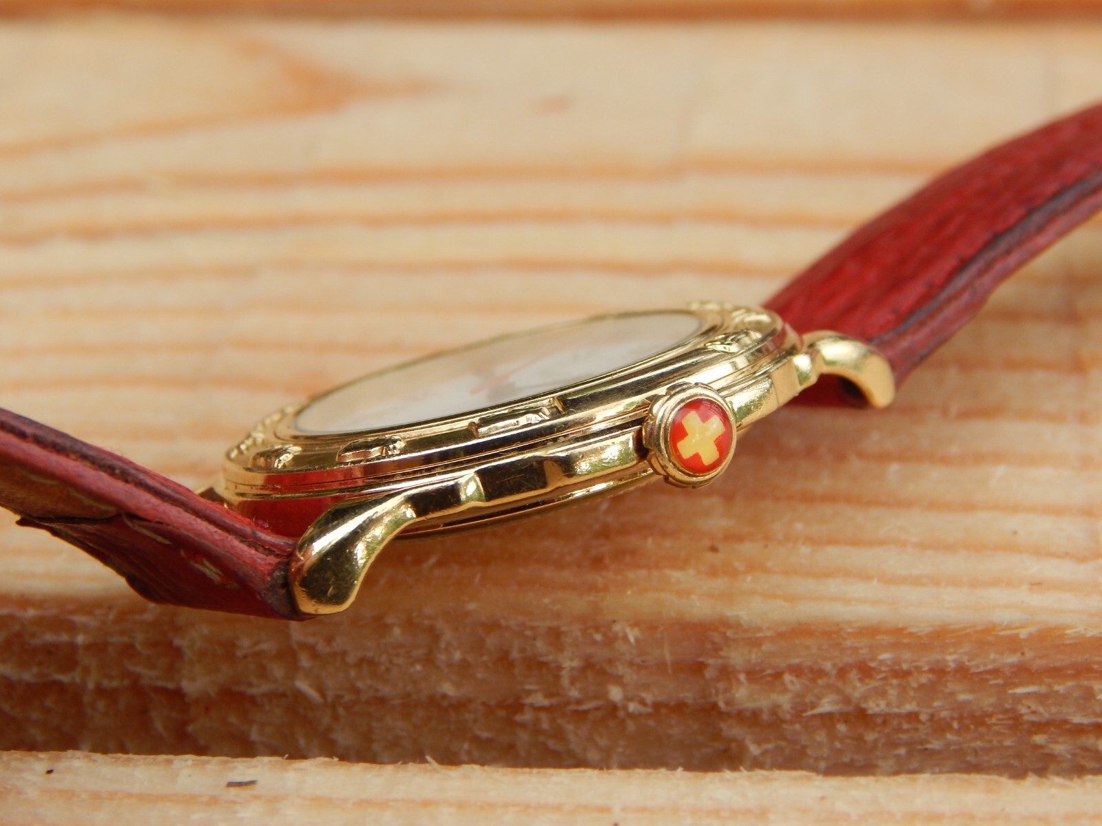 Michel JORDI Geneva 1991 Swiss Quartz Wrist Watch 37mm Case Eta Movement