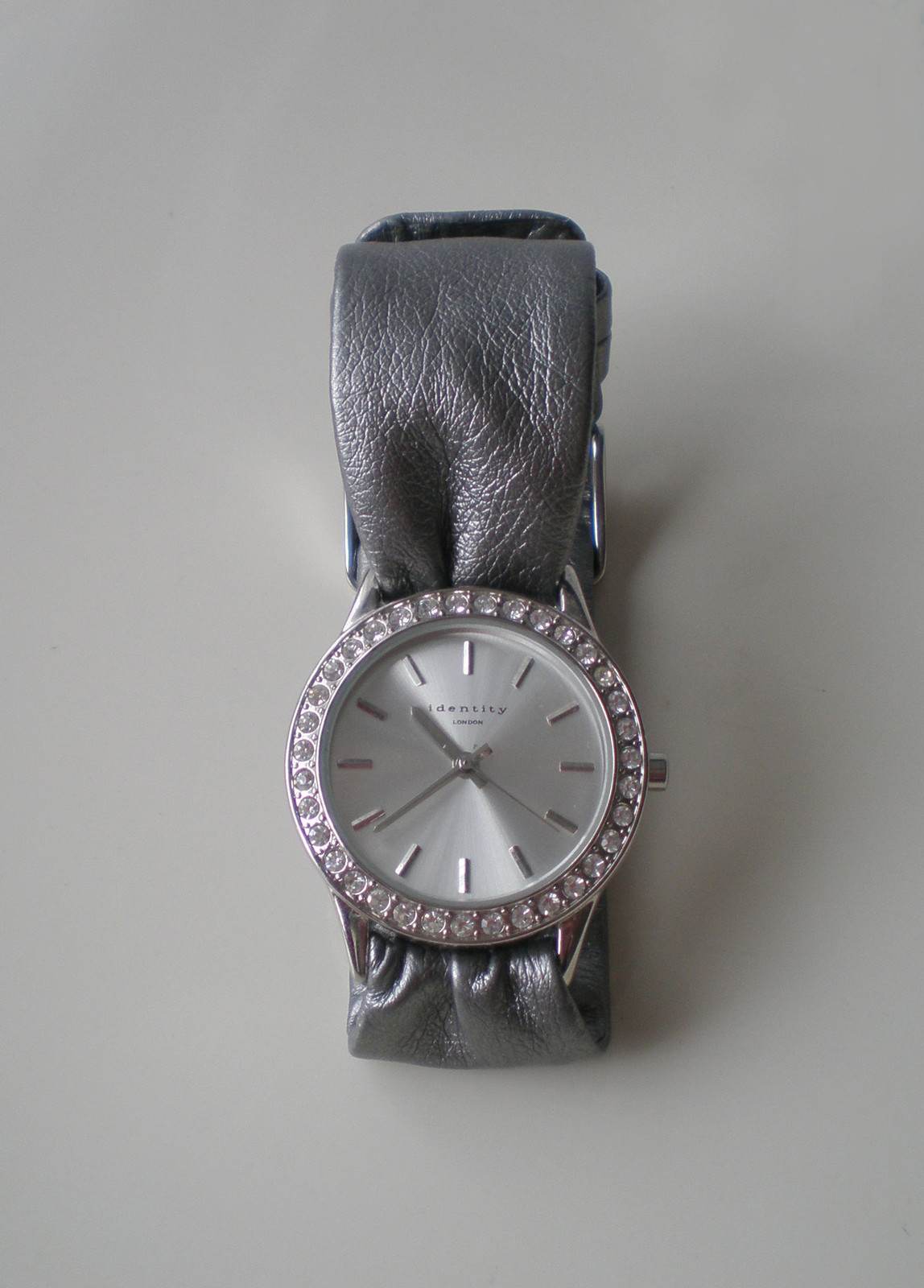 Identity London – Stylish Stainless Steel Quartz Watch – Christmas gift