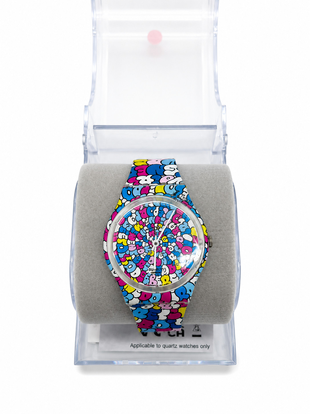 NEW & GENUINE Swatch LOVE SONG Kid Robot Exclusive Collaboration (GE232)