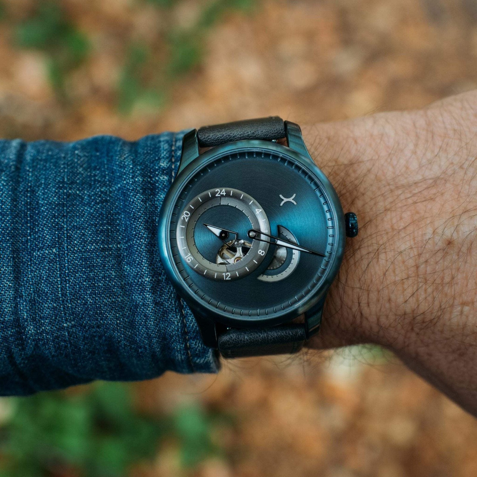 Xeric Regulator Automatic Blue Slate Watch – Brand New