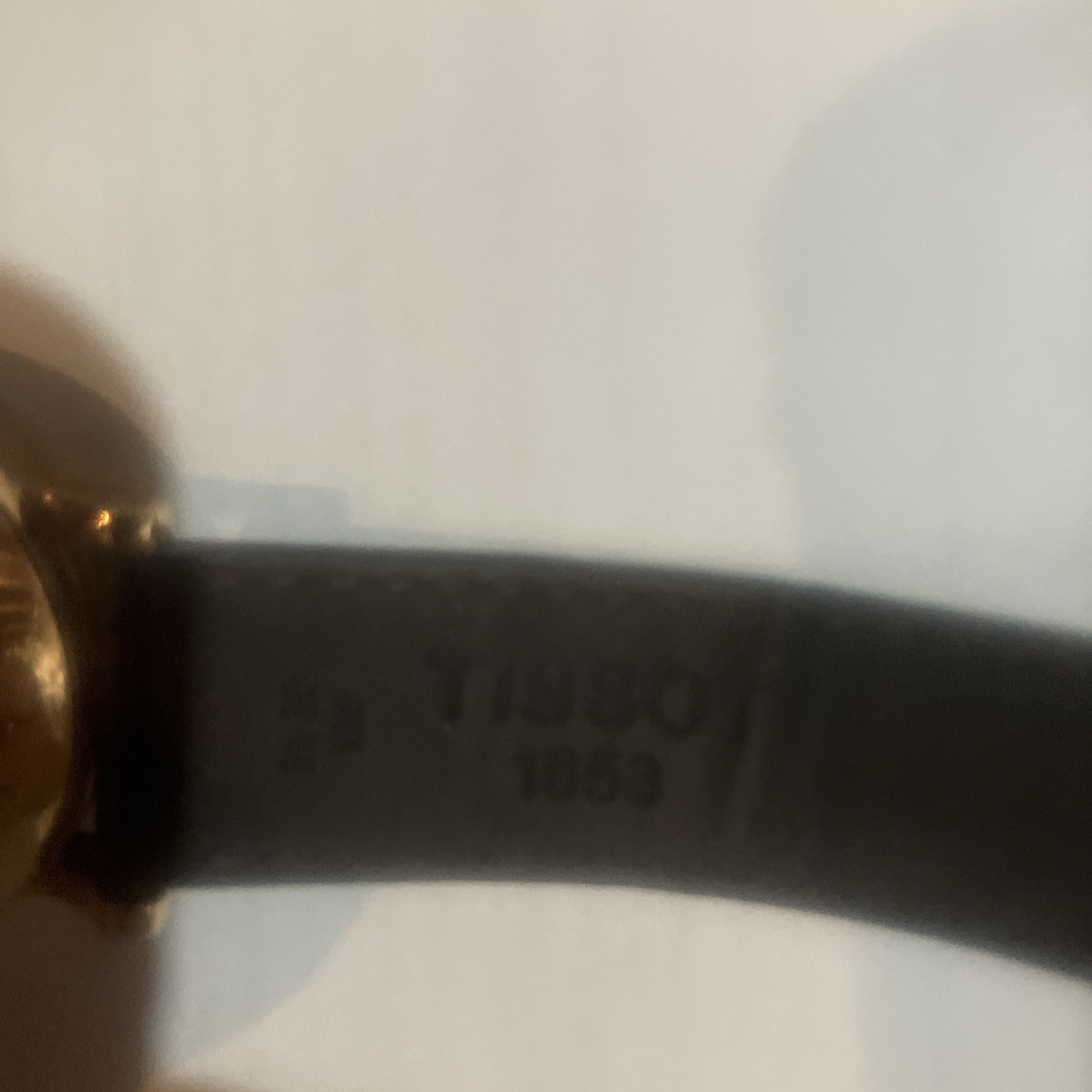 tissot mens watch automatic gold used vintage
