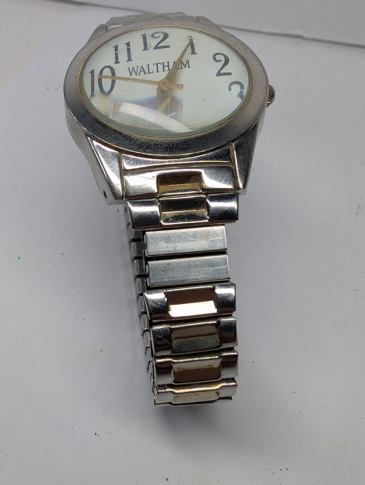Waltham WTH21 358 PC21 Enlarged Numerical Number Watch