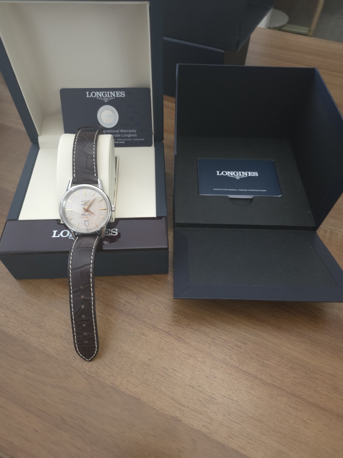 longines watch men automatic Flagship Heritage 38.5 MM