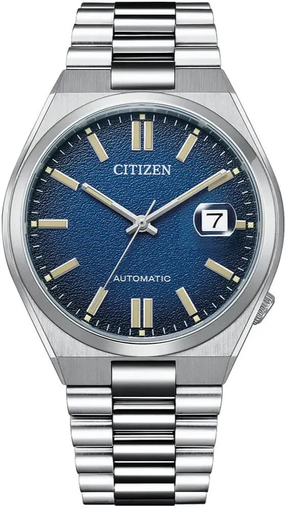 Citizen Tsuyosa NJ0151-88L Automatic Sunray Blue Dial 40mm Stainless Men’s Watch