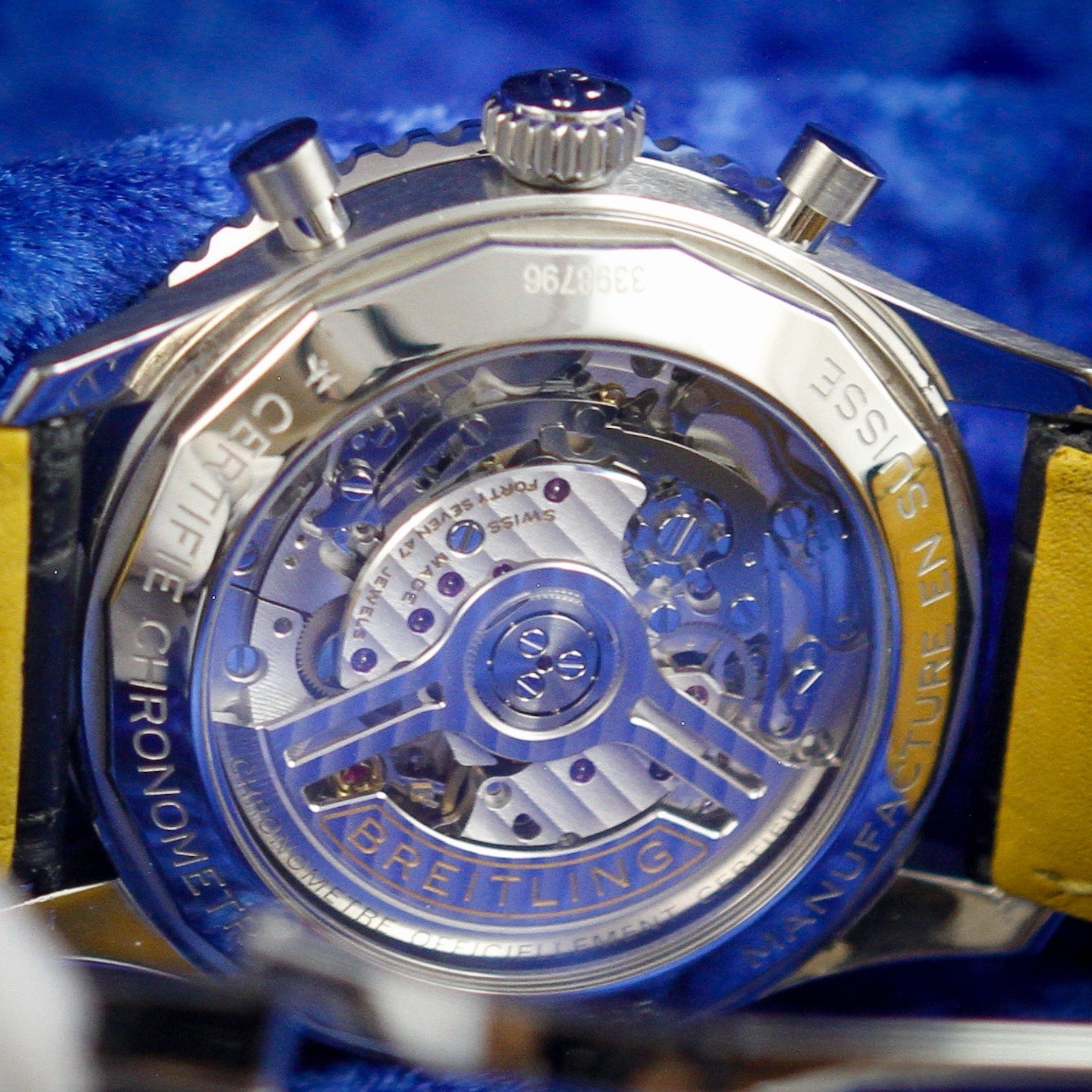 Breitling Navitimer Chronograph 43mm AB0138241C1P1 Ice Blue B+P FACTORY WARRANTY
