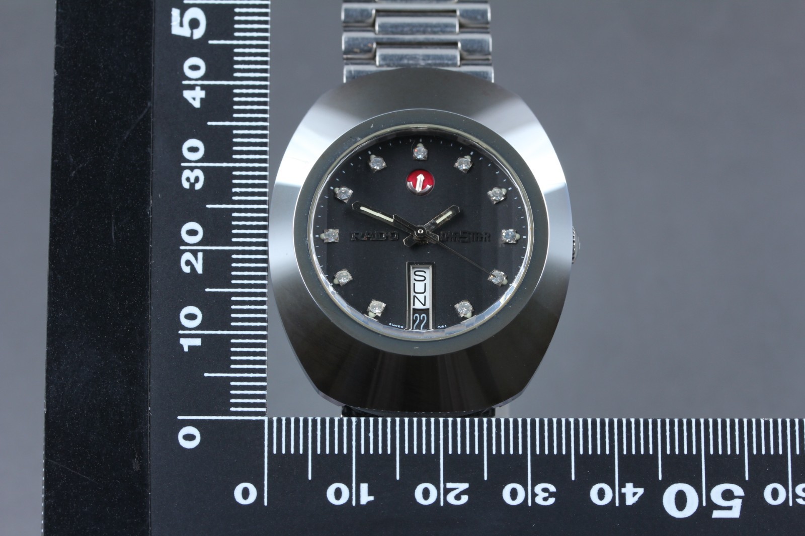 Vintage “N MINT” RADO DiaStar 636.0308.3 Automatic Men’s Watch From JAPAN #5860