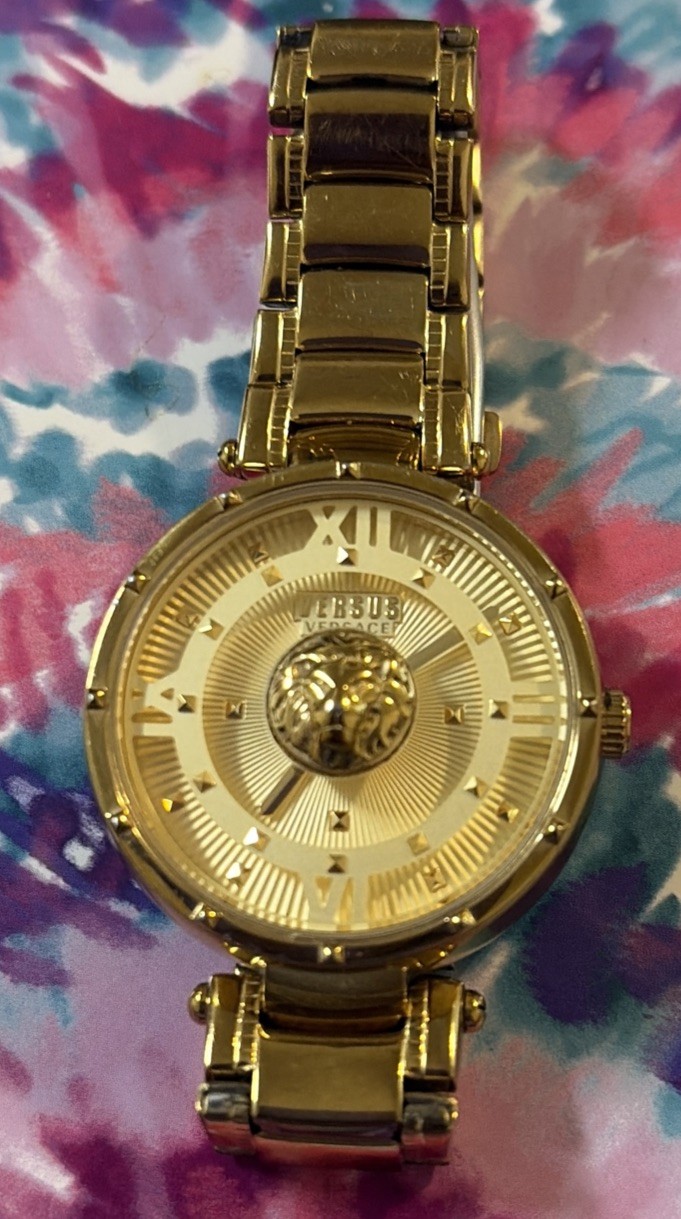 Versus Versace Moscona IP Yellow Gold Stainless Steel Women’s Watch