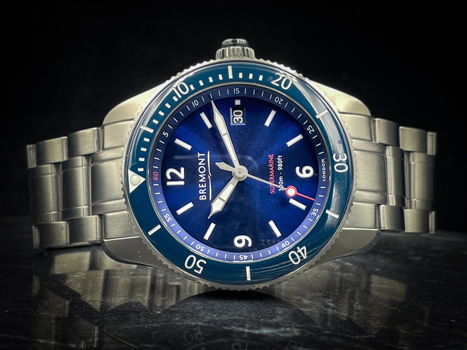 Bremont S300 – Blue Dial 40mm Mens Watch