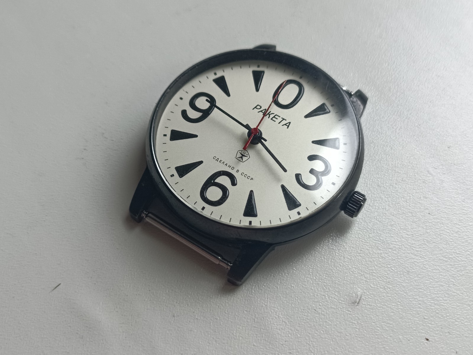 Wristwatch Raketa Big Zero 2609 HA 17 jewels USSR jewels serviced