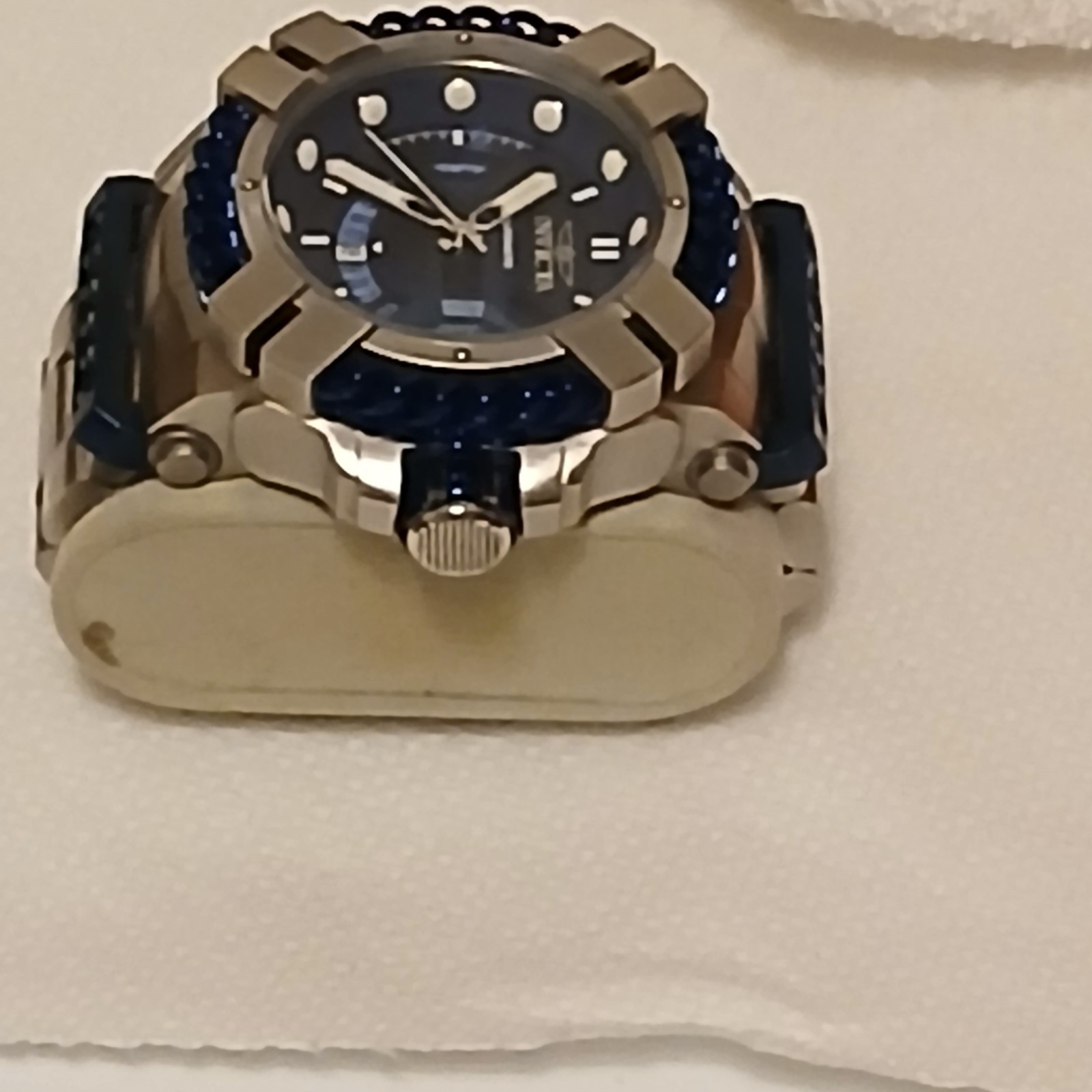 Invicta Bolt Men’s Watch – Automatic Movement Blue Stainless Steel (38030