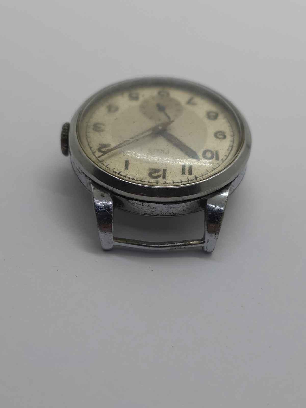 Vintage Fidus Military WWII Watch Movement Cal. Cupillard 233 Good Balance Sprin