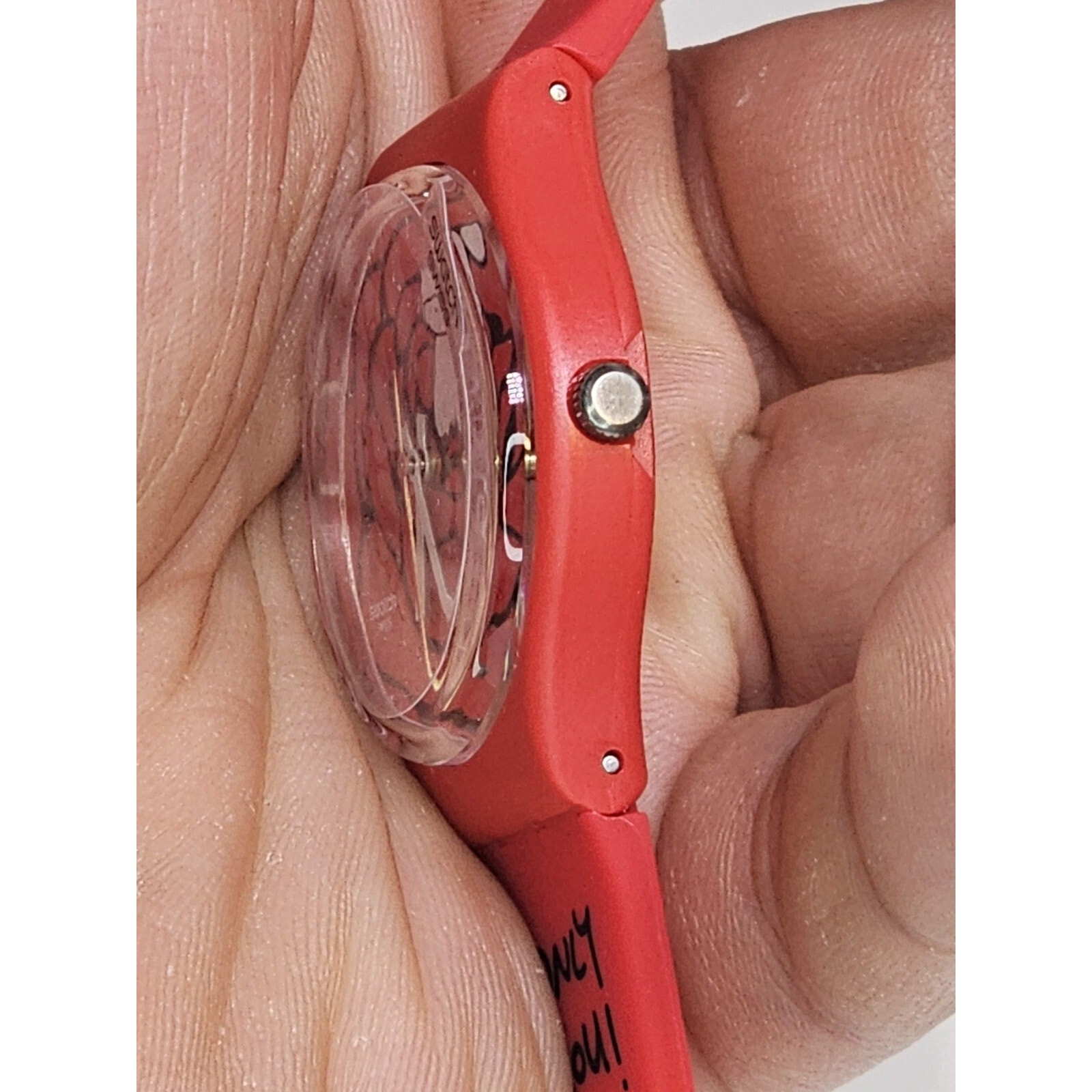 Swatch Red Watch Ref SZ5013 “Only You”
