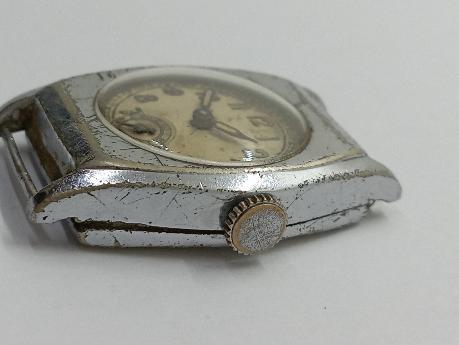 Vintage Tank Watch Cal. Cupillard 233 From 1920’s Military Working Very Well