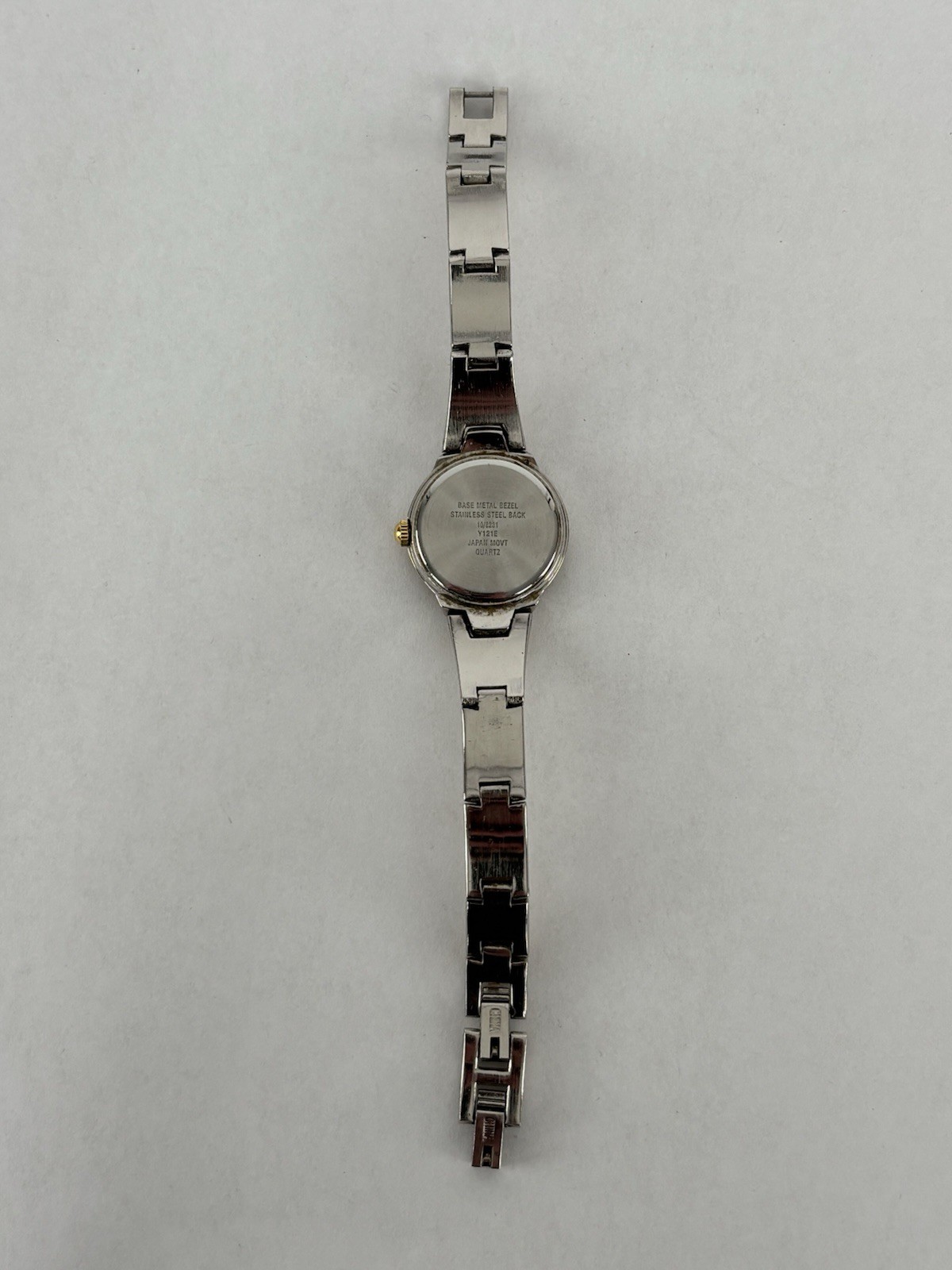 Anne Klein 10/8231 28mm Silver/Gold Tone Quartz Watch w/Bracelet & New Battery