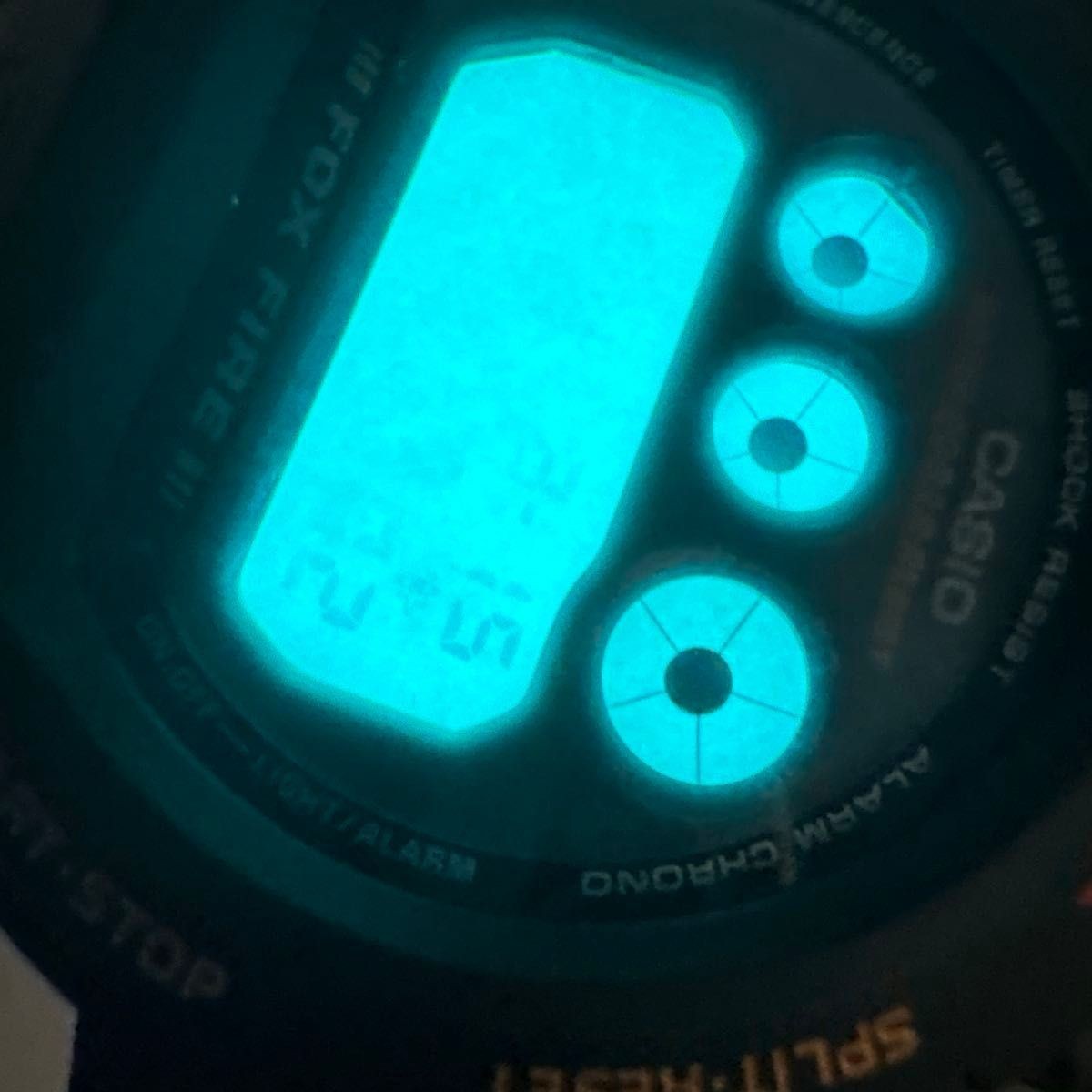 🔥 Casio G-Shock DW-6900 FOX FIRE Black 1995 Vintage Digital Watch New Battery