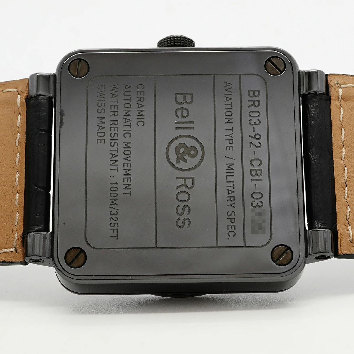 Bell & Ross BR 03-92 Black Ceramic BR0392-CER-BLP / SCR 42.0mm 2015 #OTW489