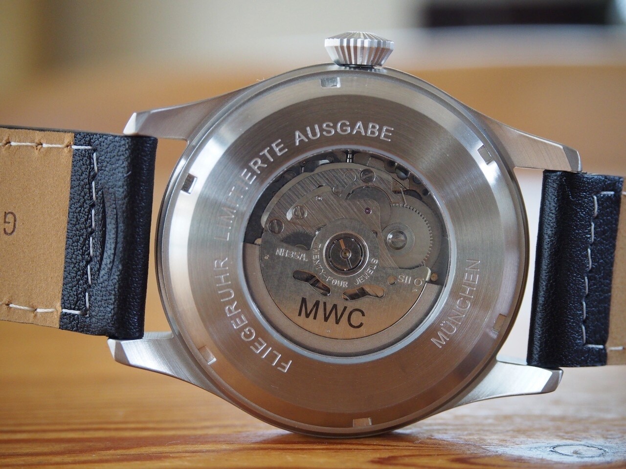 MWC 1940s Pattern 46mm XL Military Pilots Watch – 2018 to 2021 Model to Clear