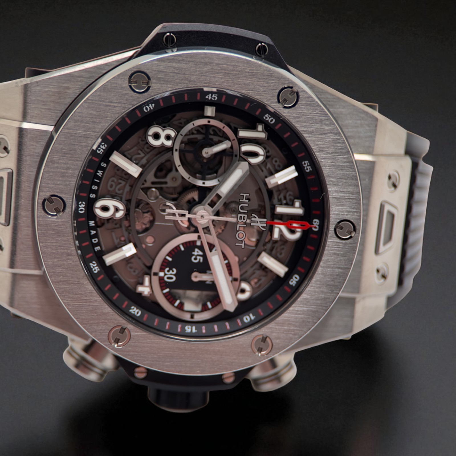 Hublot Big Bang Unico Men’s Watch – 411.NX.1170.RX, N Mint, Full set, MSRP: $23K