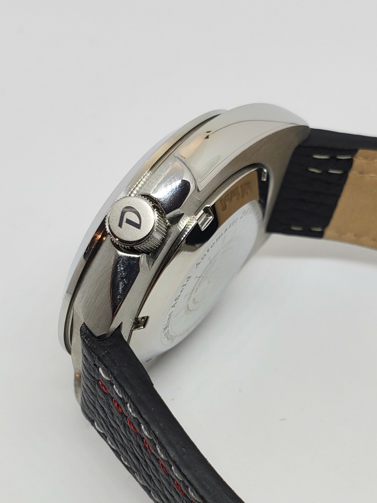 Detroit Mint Afield Explorer Field Watch NH36 Sapphire Black Dial