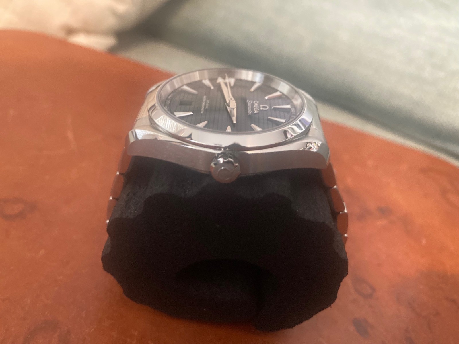 OMEGA Aqua Terra 38mm Blue Men’s Watch – 220.10.38.20.03.001