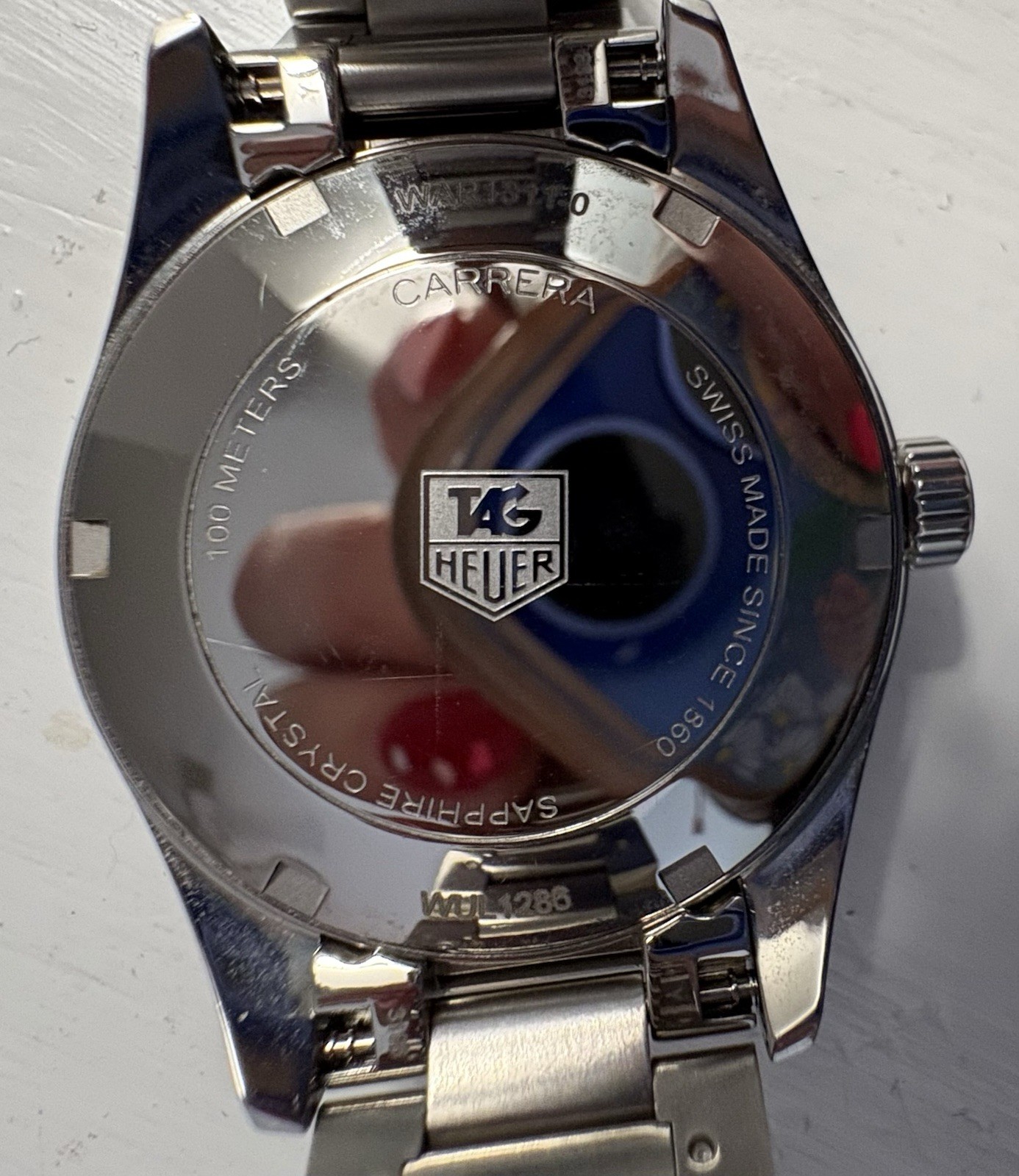 TAG Heuer Carrera, 32mm, Stainless Steel, Mother of Pearl Dial, Box & Card