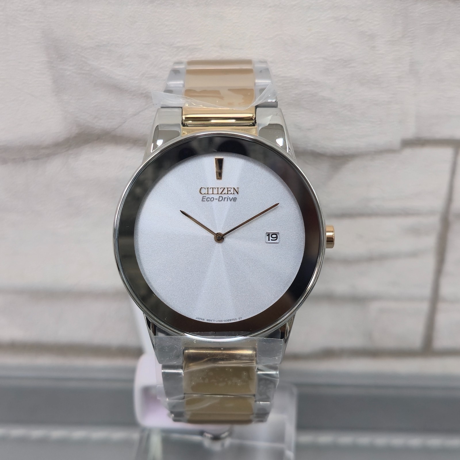 Citizen Eco-Drive Axiom AU1064-85A White Dial 40mm New Full Set Men’s Watch