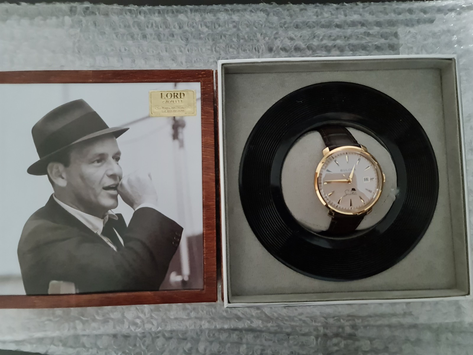 Bulova Frank Sinatra Automatic Men’s – Original Box – Like New