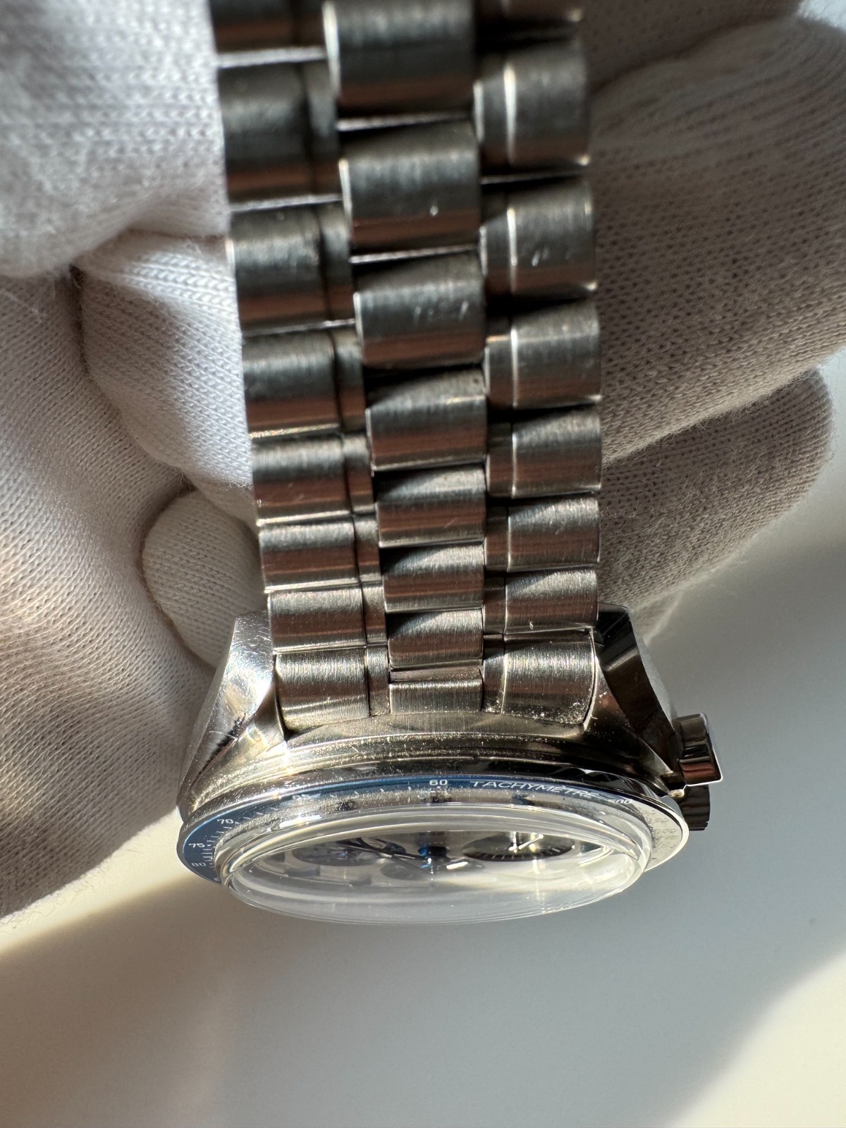 OMEGA Speedmaster “Silver Snoopy Award” 50th Steel Bracelet 310.32.42.50.02.001
