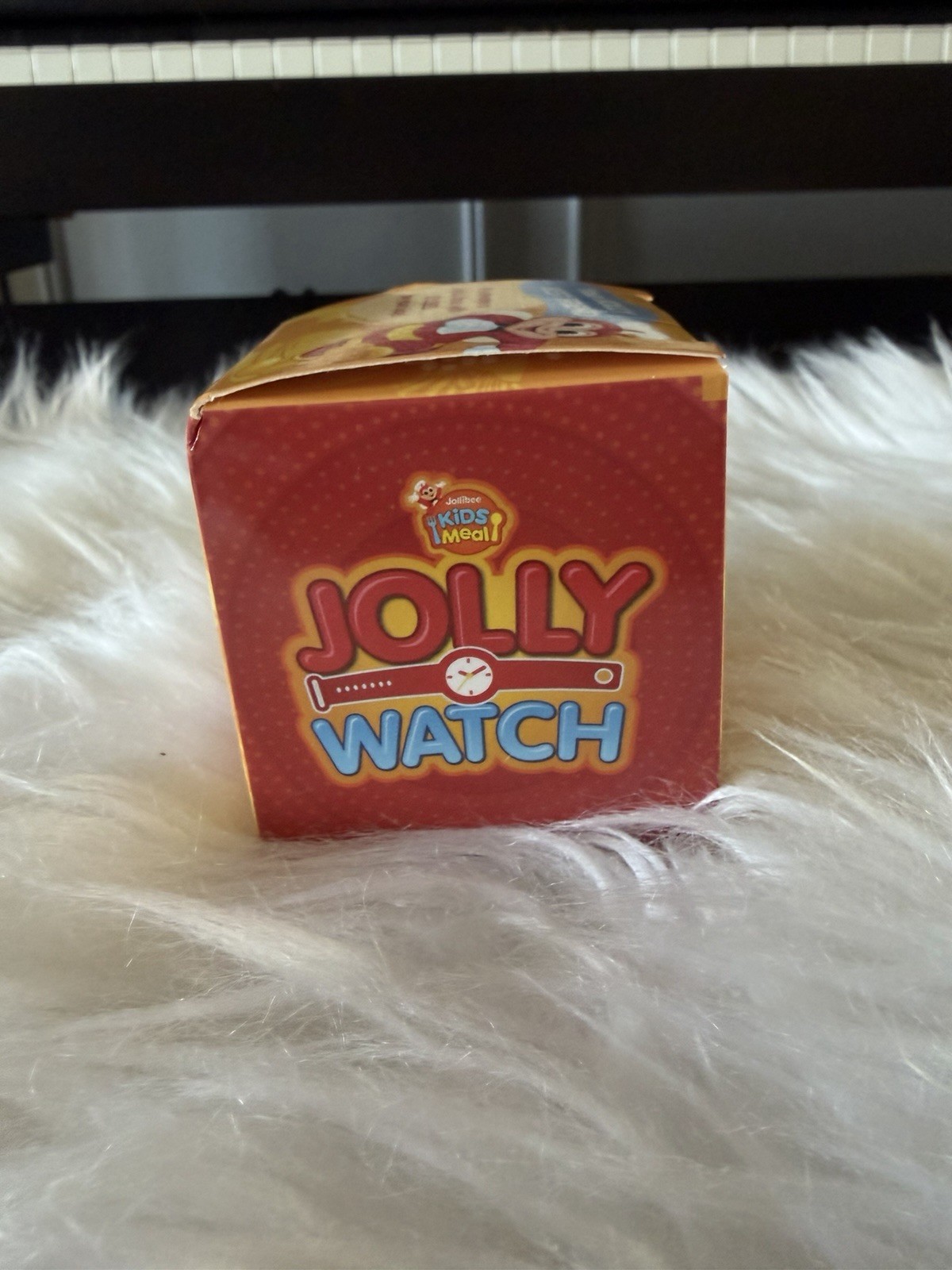 Jollibee Kids Red Watch Working Wristwatch New In Box Fast Food Collectible